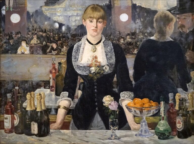 Manet Bar aux Folies-Bergére Impresionismo